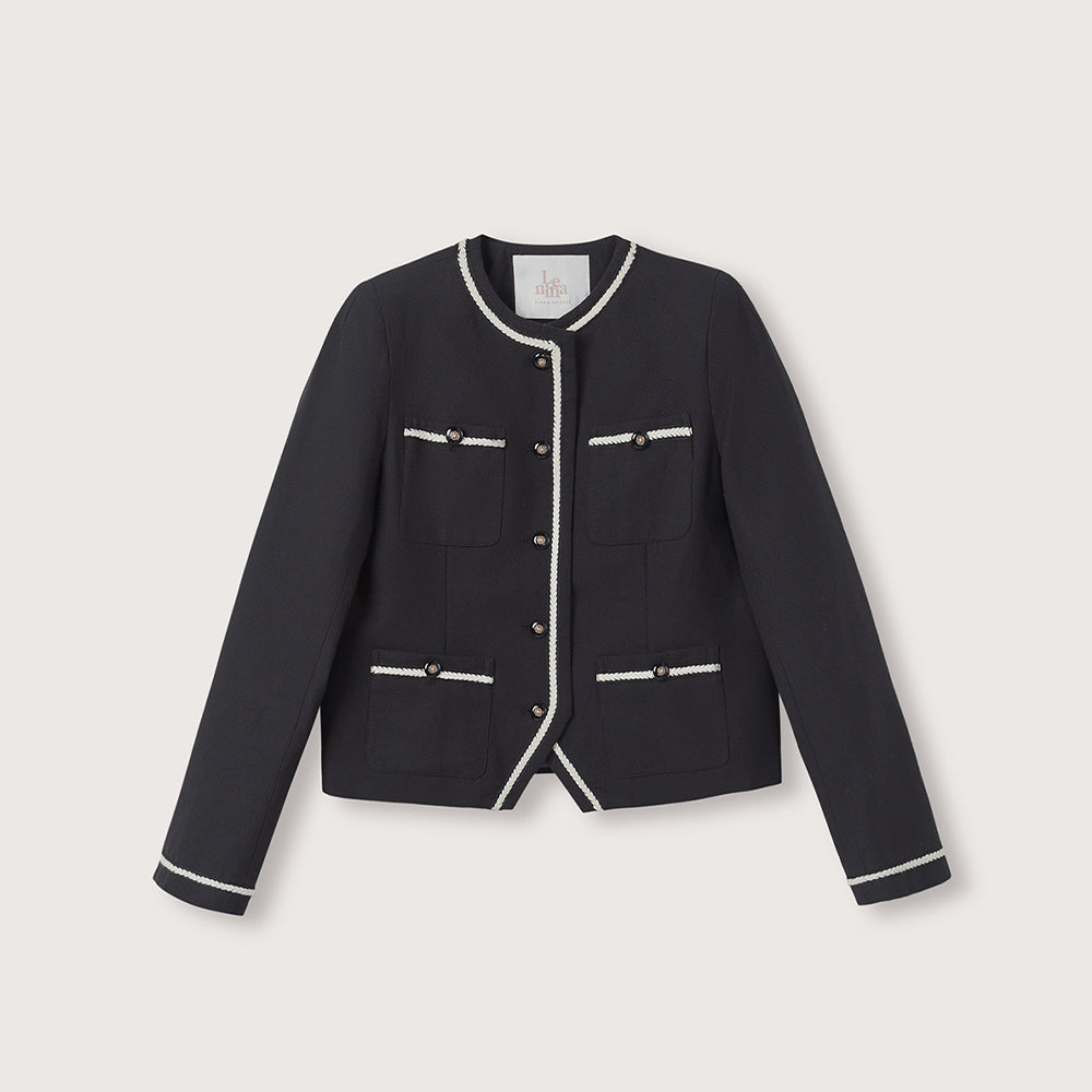 Lenina ♥ DENISE wool hoodie check coat/追跡付 L E N I N A – Lenina US