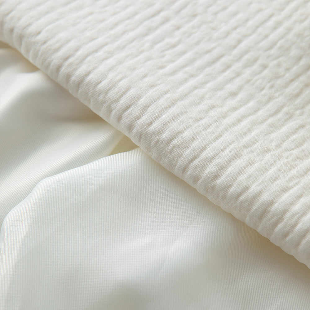 WILMA Woolen Tweed Mid Skirt - Ivory – Lenina US WILMA Woolen Tweed Mid Skirt - Ivory – Lenina US